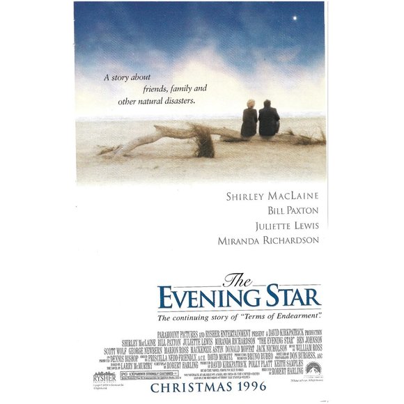 The Evening Star Terms of Endearment Movie AD Shirley MacLaine 1990s Print Ad - Picture 1 of 2